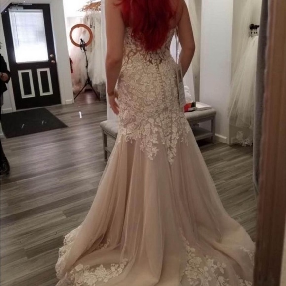 NEW WEDDING DRESS Morilee Gown No Alterations New With Tags Never Worn - Picture 5 of 13